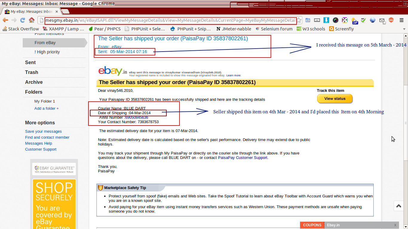 My Ebay _ Message regarding shipping info _ issue with message received on mobile.png